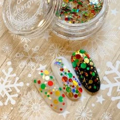 Aliexpress Festive Holiday Glitter Mix / Holly Jolly Nail Art