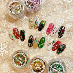 Aliexpress Nail Art Festive Holiday Glitter Mix / Santa Baby