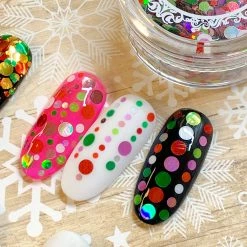 Aliexpress Nail Art Festive Holiday Glitter Mix / Santa Baby