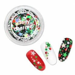 Aliexpress Festive Holiday Glitter Mix / Jingle Bell Rock Nail Art