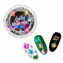 Aliexpress Nail Art Flip The Bird Glitter / Holographic Mix
