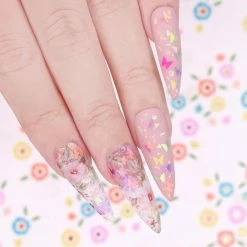 Aliexpress Iridescent Rainbow Butterfly Glitter Mix / Floral Blossoms Best Sellers