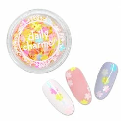 Aliexpress Nail Art Cherry Blossom 5MM Glitter / Pastel Rainbow