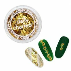 Aliexpress Dollar Sign Glitter / Gold Holographic Nail Art