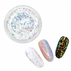 Hui Mei Sen Glitters Aurora Shattered Glass Glitter Flakes