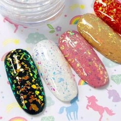 Hui Mei Sen Glitters Aurora Shattered Glass Glitter Flakes