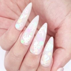 Aliexpress Iridescent Rainbow Bubbles Dot Mix Summer Nails