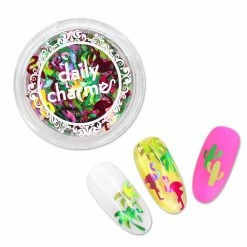 Aliexpress Summer Nails Summer Fun Flamingo Glitter Mix
