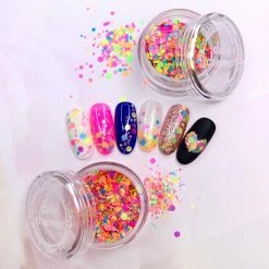 Aliexpress Colorful Rainbow Celebration Confetti Glitter Mix Candy Nails - 20% Off