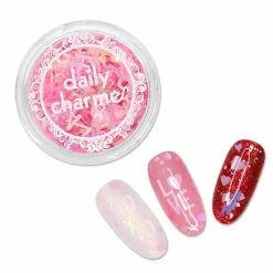 Aliexpress Nail Art Lovely Heart Glitter Mix / Alphabets