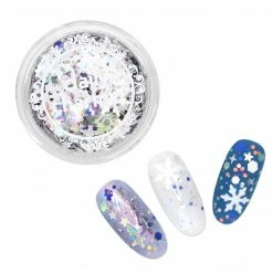 Aliexpress Winter Wonderland Glitter Mix / Snowfall Nail Art