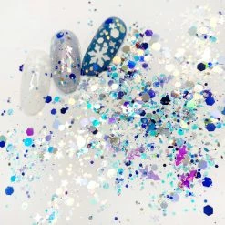 Aliexpress Winter Wonderland Glitter Mix / Snowfall Nail Art