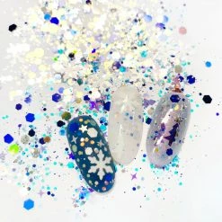 Aliexpress Winter Wonderland Glitter Mix / Snowfall Nail Art