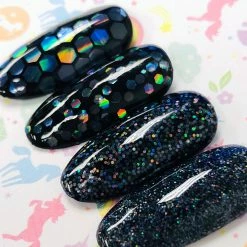 Percolour Clear Holographic Hex Glitter / 4 Sizes Wedding Season