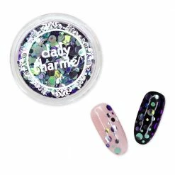 XuCai Chameleon Color Shifting Glitter Dot Mix / Spellbound Siren Nail Art