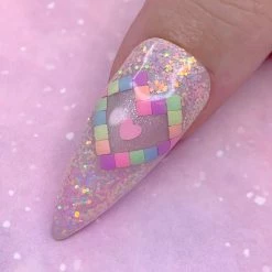 XuCai Pastel Iridescent Glitter / Unicorn Magic Summer Nails 9 XuCai Pastel Iridescent Glitter / Unicorn Magic Summer Nails