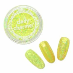 XuCai Pastel Iridescent Glitter / Key Lime Pie Candy Nails - 20% Off