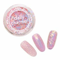 XuCai Pastel Iridescent Glitter / Strawberry Shortcake Candy Nails - 20% Off