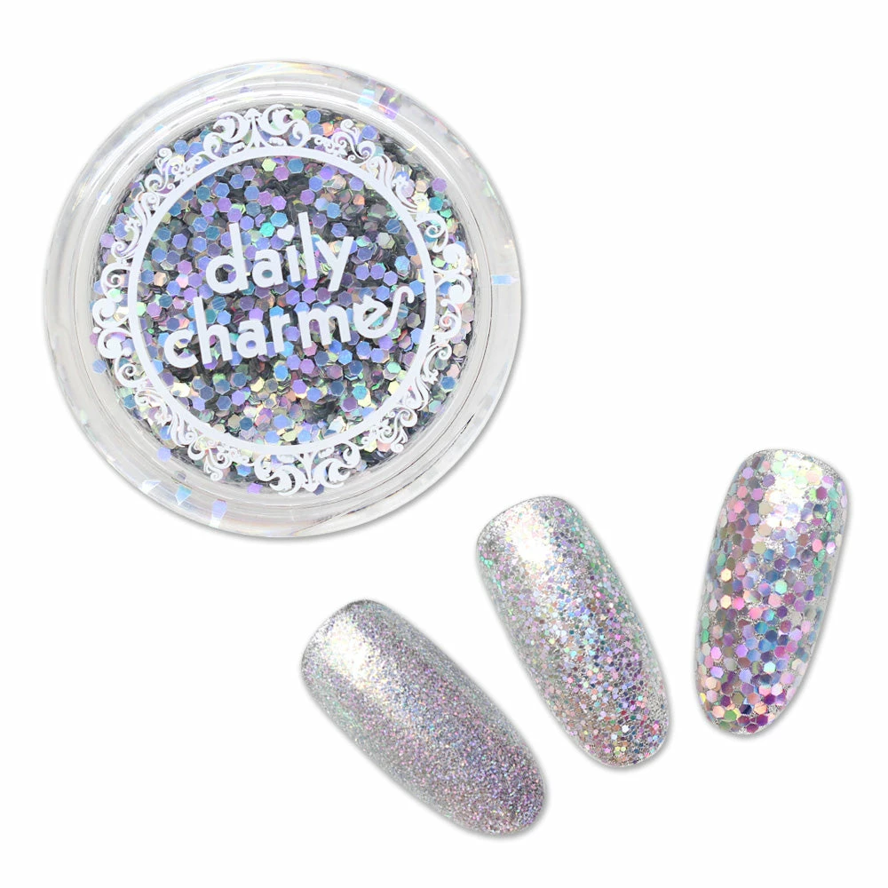 XuCai Iridescent Holo Glitter / Silver Magic Dollar Store 1 XuCai Iridescent Holo Glitter / Silver Magic Dollar Store