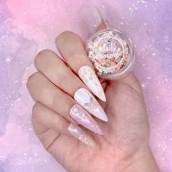 XuCai Lovely Heart Glitter Mix / Pastel Rainbow