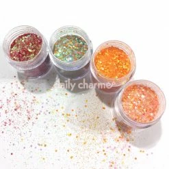 1688 Candy Nails - 20% Off Daisy Iridescent Glitter Mix Set / Fine 6 1688 Candy Nails - 20% Off Daisy Iridescent Glitter Mix Set / Fine