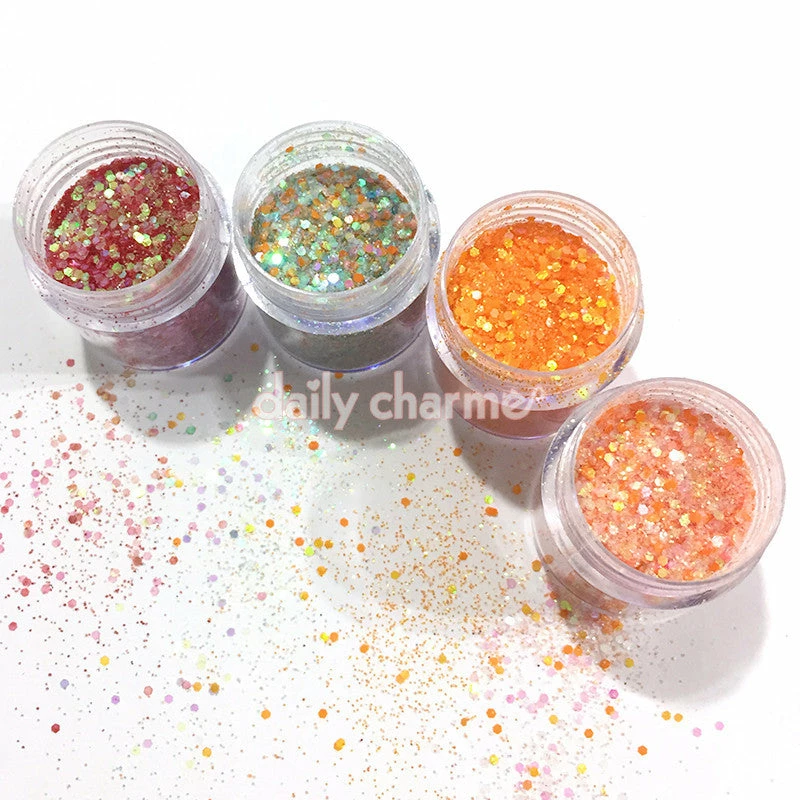 1688 Candy Nails - 20% Off Daisy Iridescent Glitter Mix Set / Fine 3 1688 Candy Nails - 20% Off Daisy Iridescent Glitter Mix Set / Fine