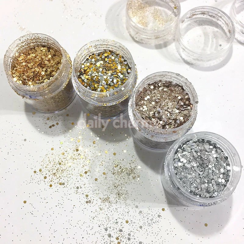 1688 Gatsby Metallic Glitter Mix Set / Fine Pride Month 3 1688 Gatsby Metallic Glitter Mix Set / Fine Pride Month