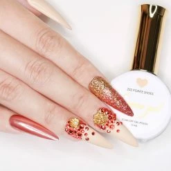 American Glitters Metallic Glitter Dust / Caribbean Coral Candy Nails - 20% Off