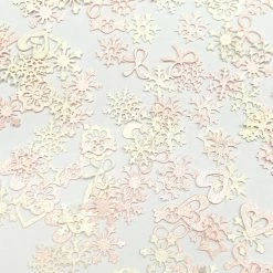 Julia Holiday Soft Paper Glitter / Dainty Snowflakes 6 Julia Holiday Soft Paper Glitter / Dainty Snowflakes