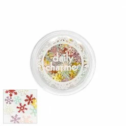 Julia Holiday Soft Paper Glitter / Colorful Snowflakes Nail Art
