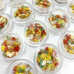 Julia Candy Nails - 20% Off Holiday Soft Paper Glitter / Holiday Spirit