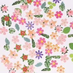 Julia Summer Nails Floral Soft Paper Glitter / Crazy Plant Lady