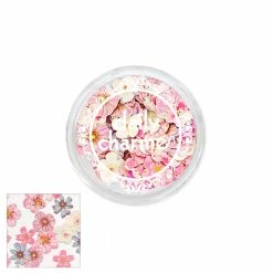 Julia Delicate Soft Paper Glitter / Cherry Blossoms Nail Art