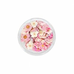 Julia Delicate Soft Paper Glitter / Cherry Blossoms Nail Art