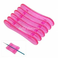 1688 Tools Nail Art Brush Stand / Glittery Pink
