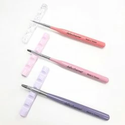 1688 Nail Art Brush Holder / Transparent / Pink / Purple 5 1688 Nail Art Brush Holder / Transparent / Pink / Purple