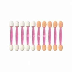 1688 Tools Pink Chrome Powder Sponge Applicators / 10 PC