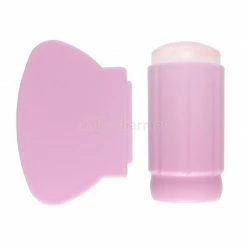 1688 Clear Jelly Stamper & Scraper Set / Pink Tools