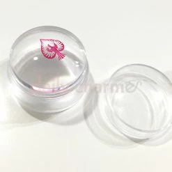 1688 - MeiCaiLin XL Clear Jelly Stamper With Clear Handle & Scraper Set