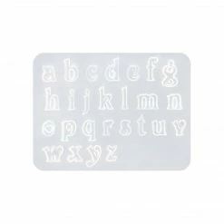 1688 - MeiCaiLin New Arrivals Silicone Nail Art Mold / Lowercase Alphabets