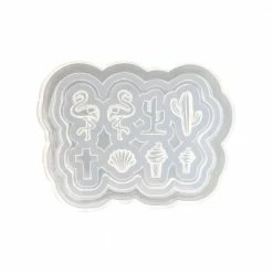 1688 Silicone Nail Art Mold / Summer Vibes Summer Nails
