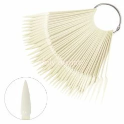 1688 - MeiCaiLin Nail Art Swatch Sticks / Stiletto / Natural