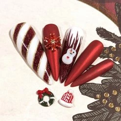 1688 Silicone Nail Art Mold / Festive Holiday Tools