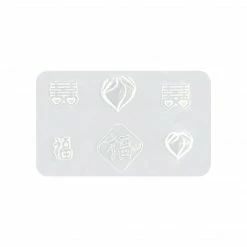1688 New Arrivals Silicone Nail Art Mold / Lucky Fortune