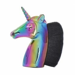 1688 Tools Dark Rainbow Unicorn Head Makeup Brush