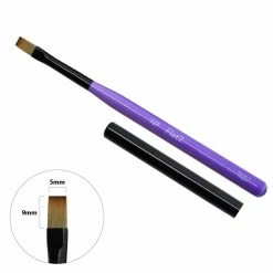Japanese Nail Art Nail Partner Colorful Gel Brush / Flat 2 Base & Top