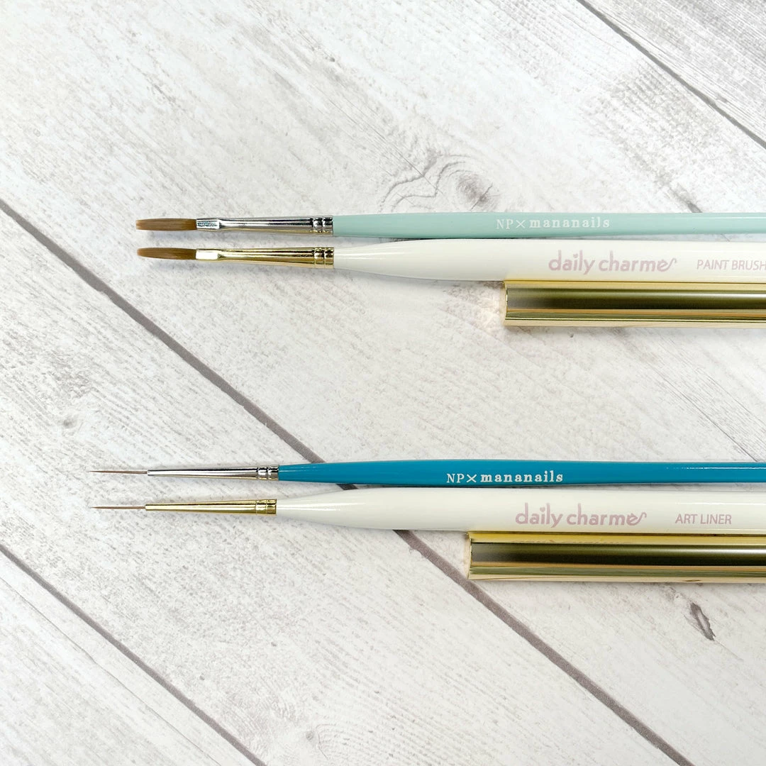 Nail Partner Daily Charme Nail Art Brush / Art Liner 4 Nail Partner Daily Charme Nail Art Brush / Art Liner