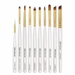 Passet Daily Charme Nail Art Brush / 10 Piece Set