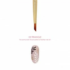 Passet Daily Charme Nail Art Brush / 03 Triangle