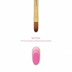 Passet New Arrivals Daily Charme Nail Art Brush / 08 Oval
